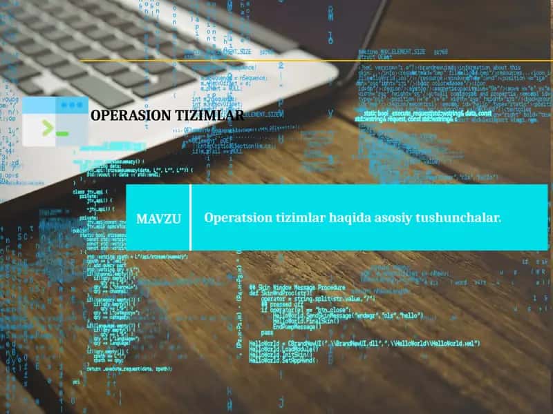 Operatsion Tizimlar