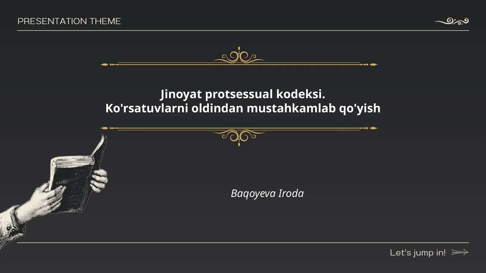 Jinoyat protsessual kodeksi