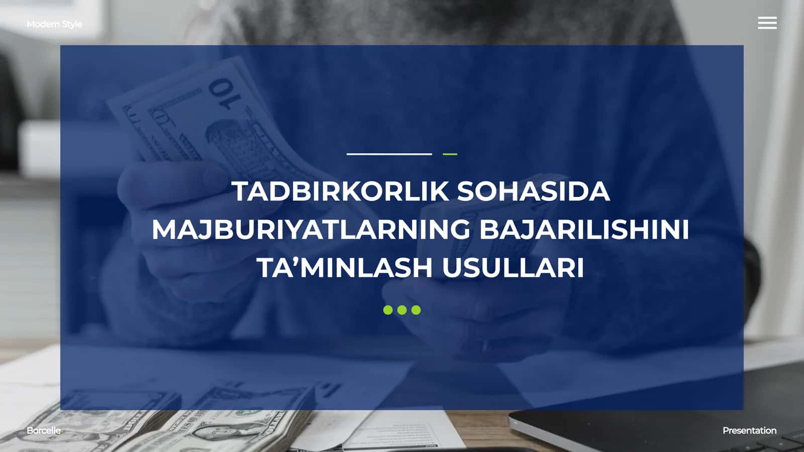 TADBIRKORLIK SOHASIDA MAJBURIYATLARNING BAJARILISHINI TA’MINLASH USULLARI