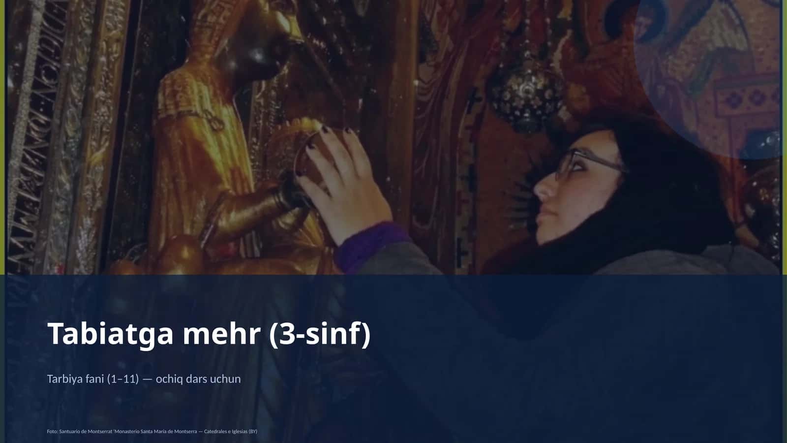 Tabiatga mehr (3-sinf)
