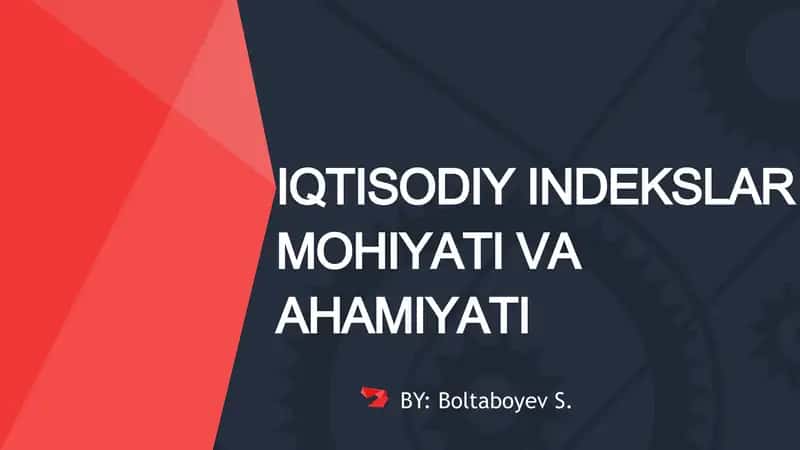 Iqtisodiy indekslar