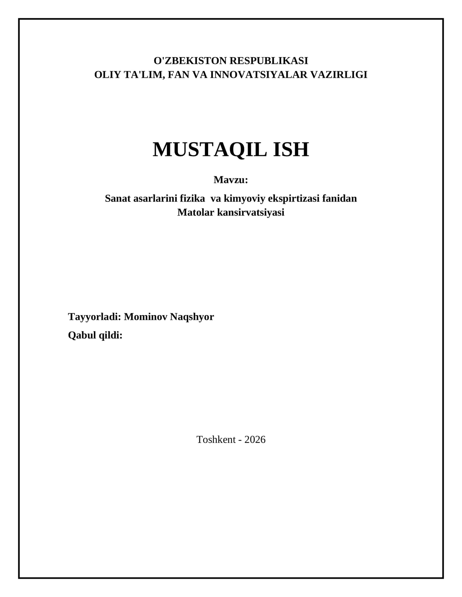 Matolar kansirvatsiyasi