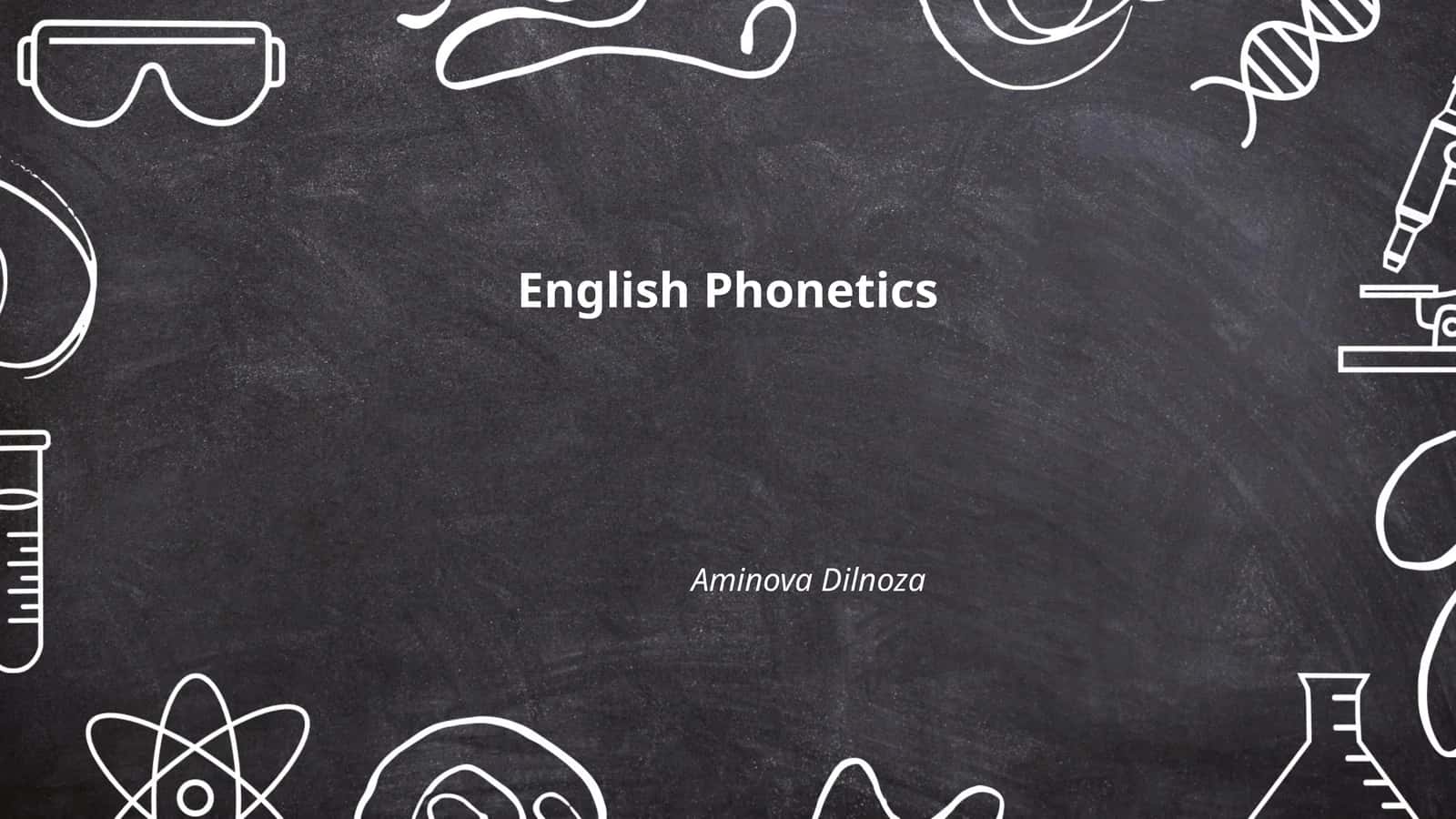 English Phonetics