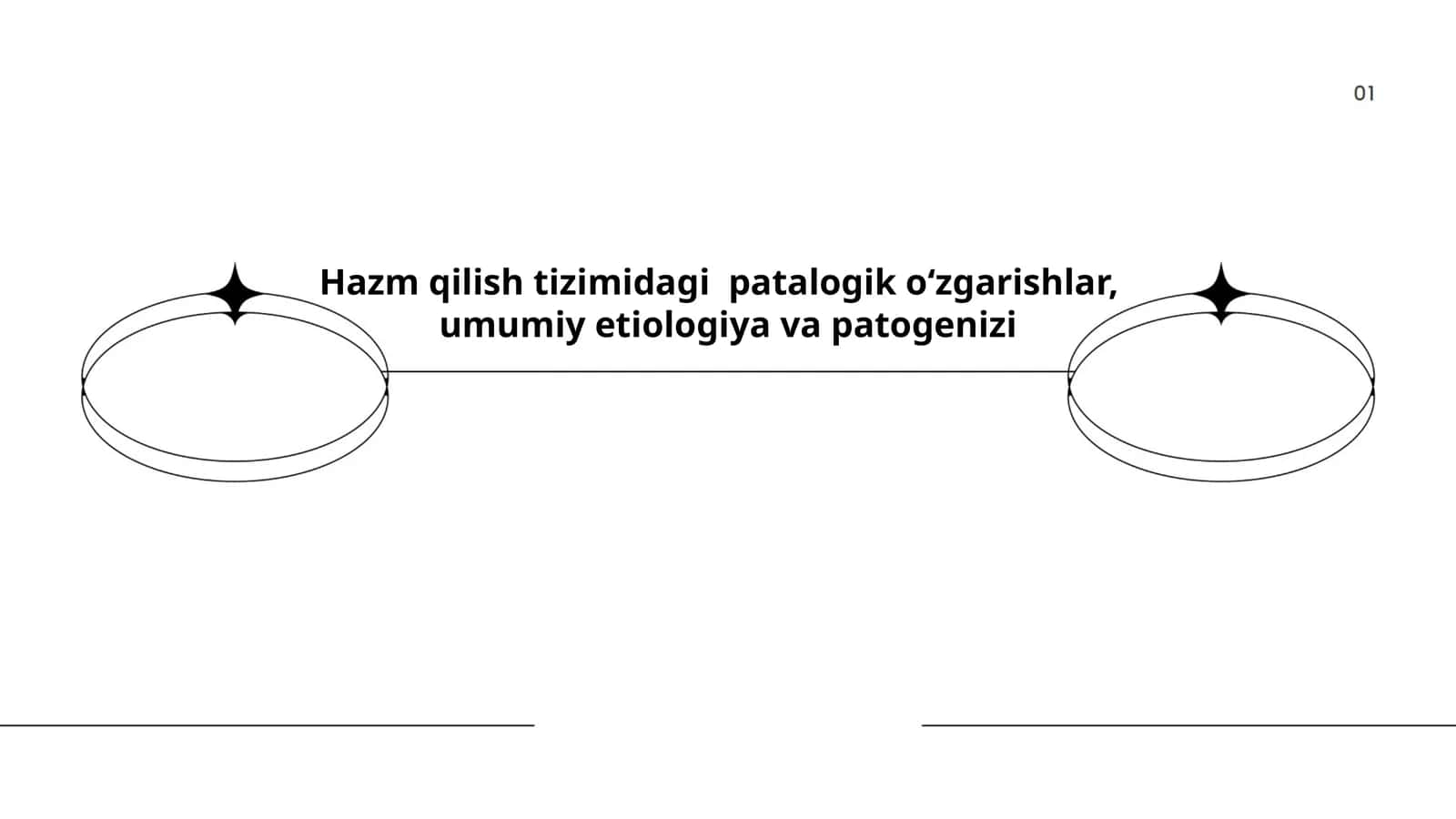 Hazm qilish tizimidagi patalogik oʻzgarishlar, umumiy etiologiya va patogenizi