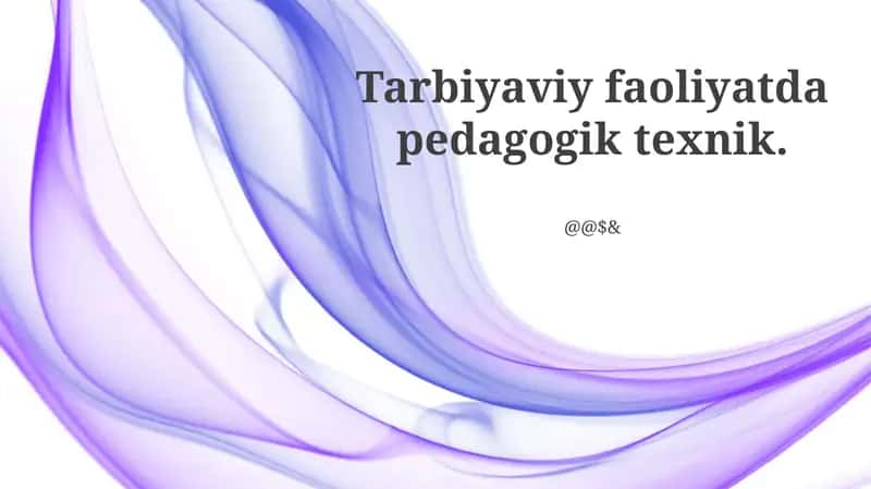 Ta'lim Ilovalarining O'rni