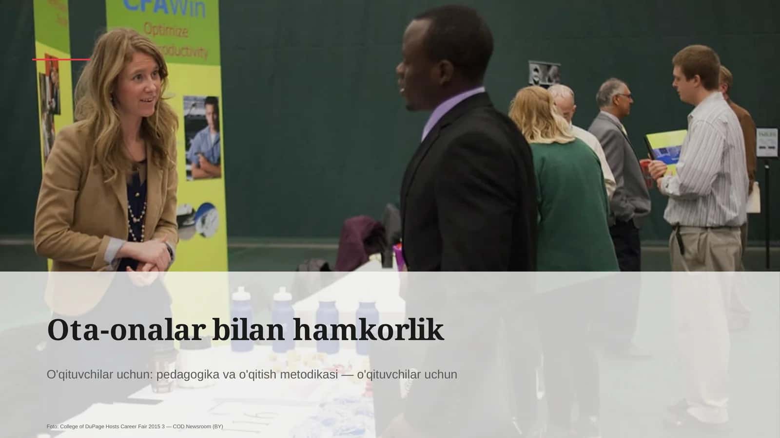 O'qituvchilar uchun: pedagogika va o'qitish metodikasi