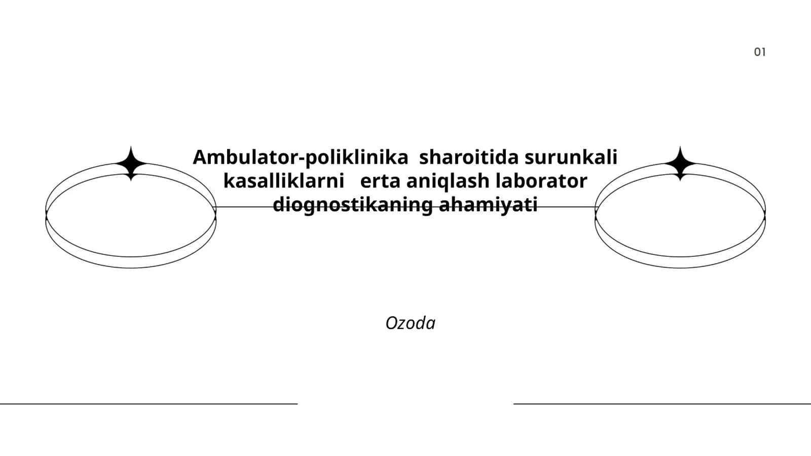 Ambulator-poliklinika sharoitida surunkali kasalliklarni erta aniqlash laborator diognostikaning ahamiyati