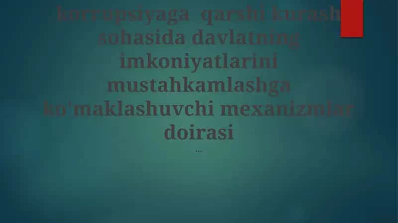 Moliyaviy Shaffoflik va Nazorat