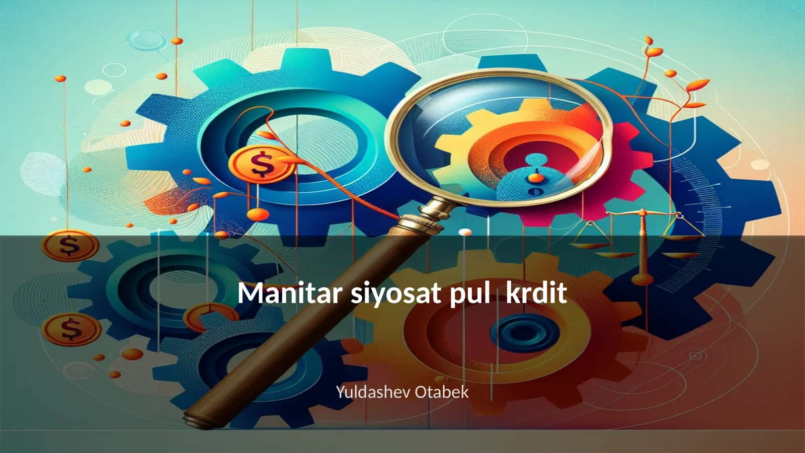 Manitar siyosat pul krdit