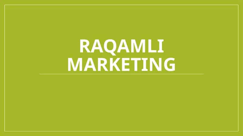 Raqamli marketing