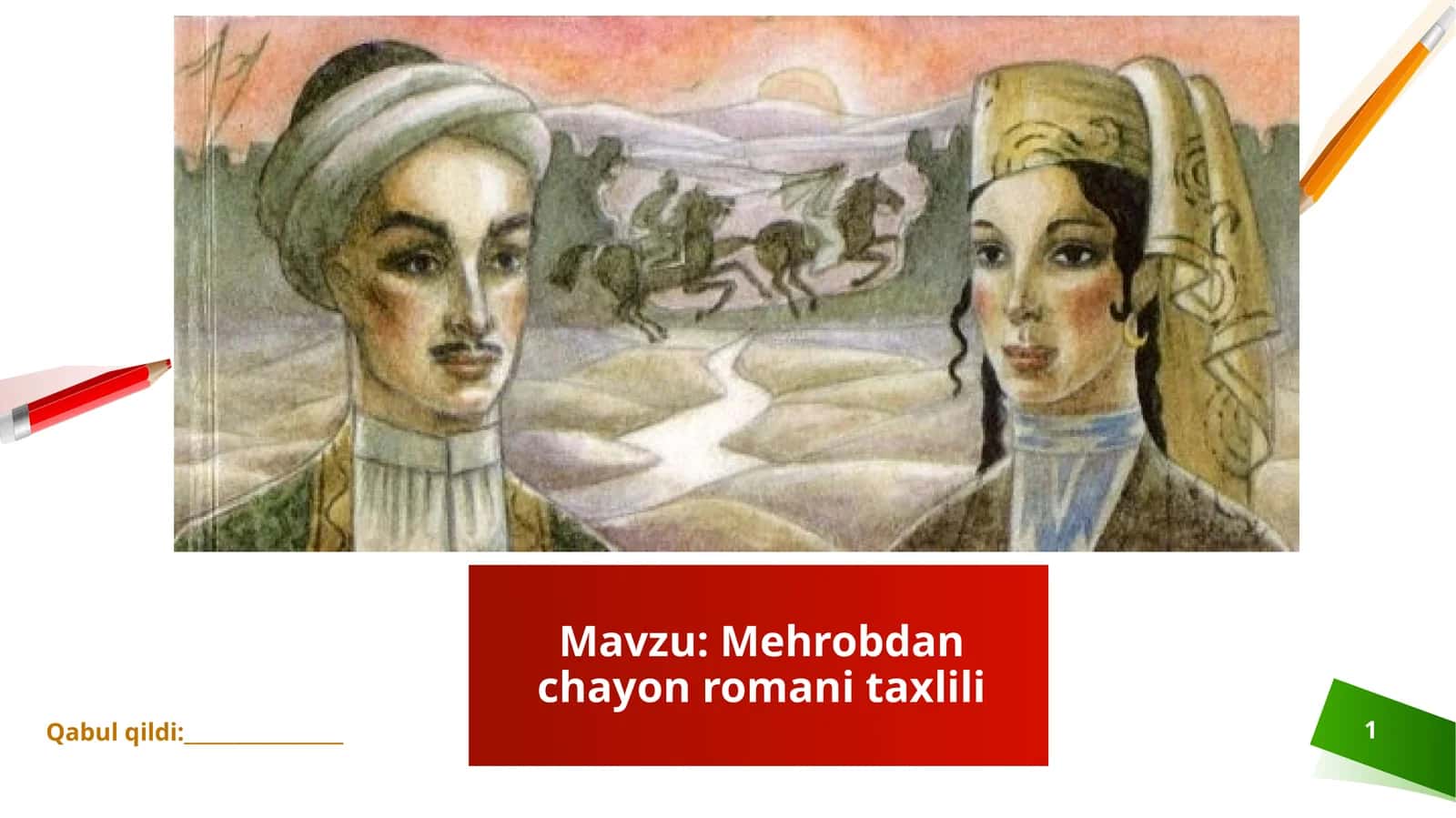 Mehrobdan chayon romani taxlili