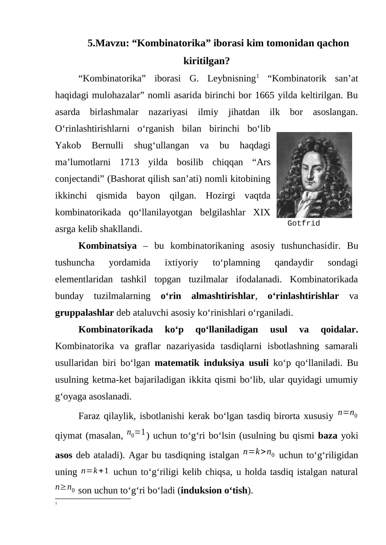 Kombinatorika