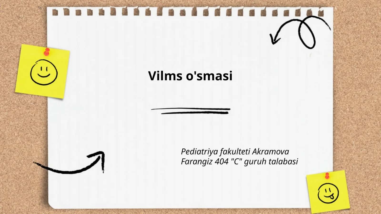Vilms o'smasi