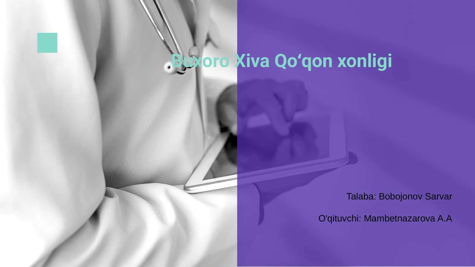 Buxoro Xiva Qoʻqon xonligi