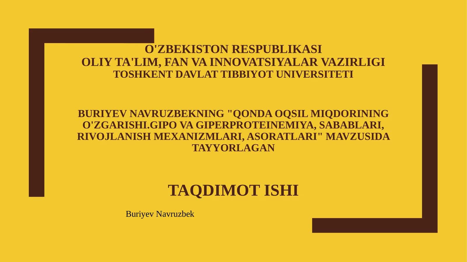 Qonda oqsil miqdorining o'zgarishi.Gipo va Giperproteinemiya, sabablari, rivojlanish mexanizmlari, asoratlari