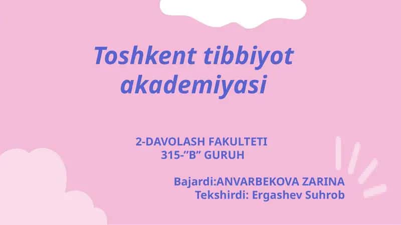 Zamonaviy ortopediya yutuqlari