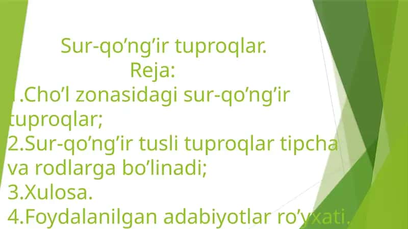 Sur-qo’ng’ir tuproqlar