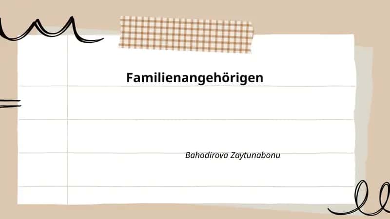 Familienangehörigen