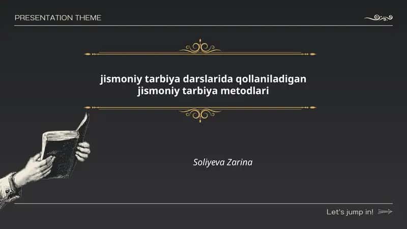 jismoniy tarbiya darslarida qollaniladigan jismoniy tarbiya metodlari