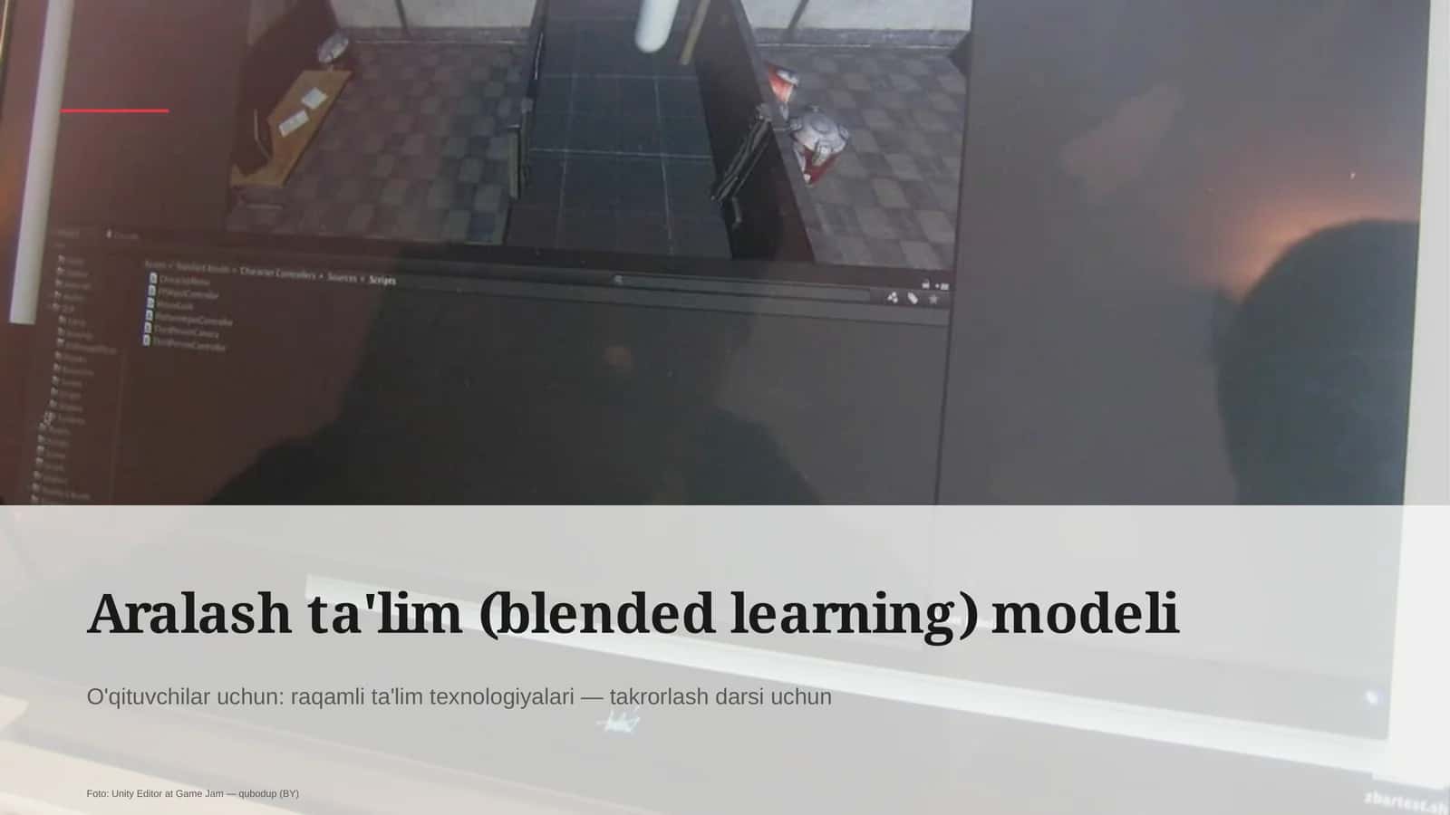 Aralash ta'lim (blended learning) modeli