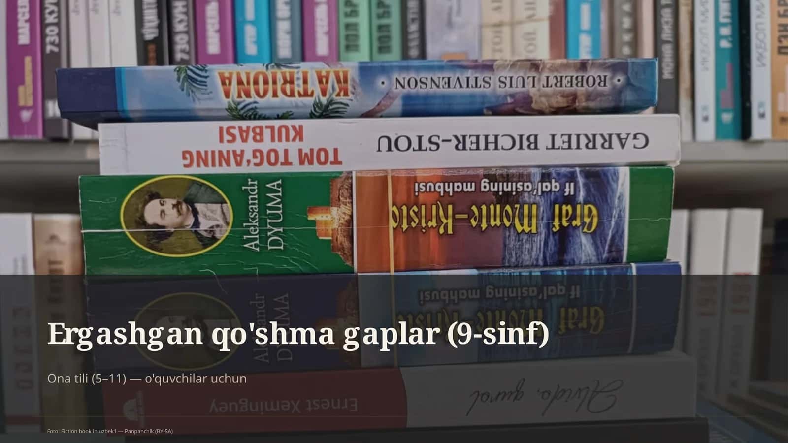 Ergashgan qo'shma gaplar (9-sinf)