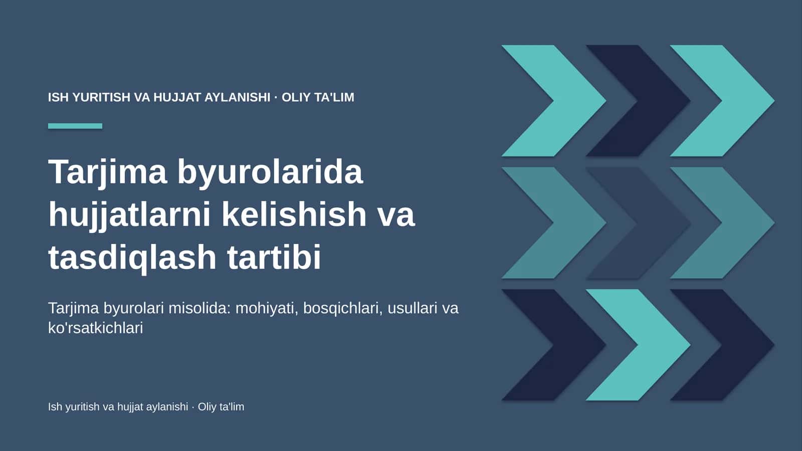 tarjima byurolarida hujjatlarni kelishish va tasdiqlash tartibi 3065