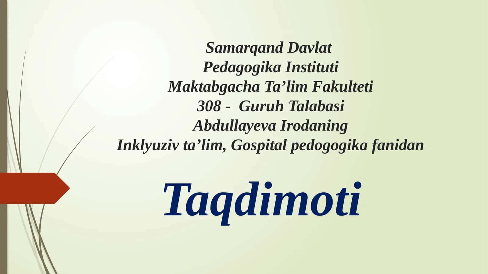 Gospitalpedagogika inklyuziyasi