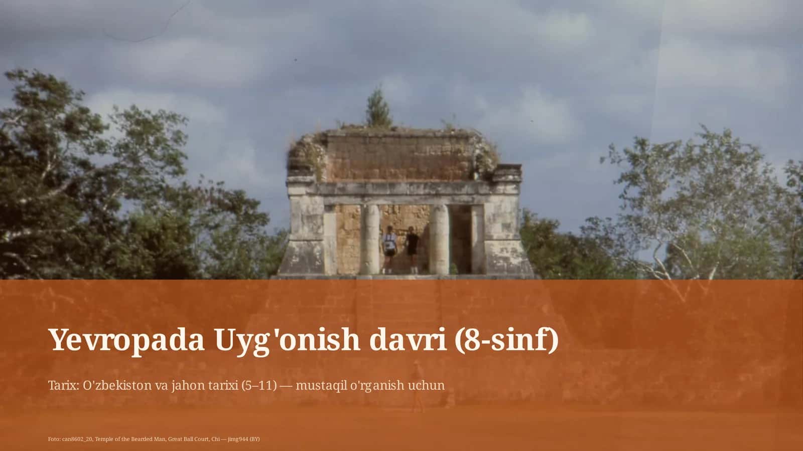 Yevropada Uyg'onish davri (8-sinf)