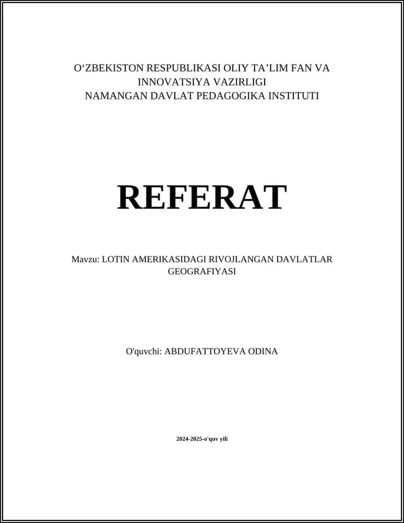 Janubiy Amerika geografiyasi