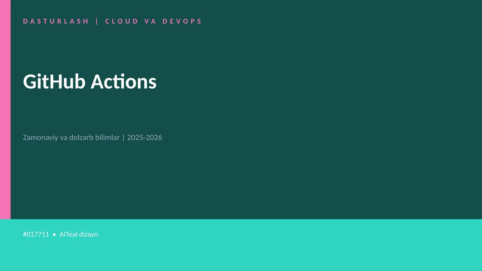 GitHub Actions