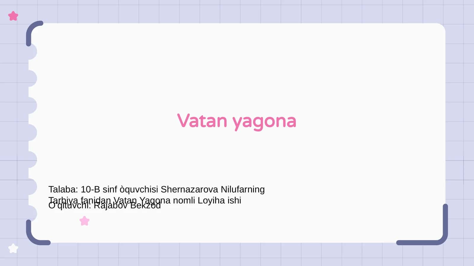 Vatan Yagona
