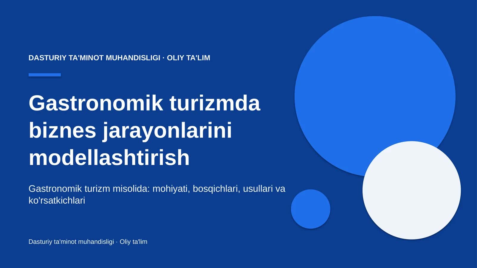 gastronomik turizmda biznes jarayonlarini modellashtirish 2535
