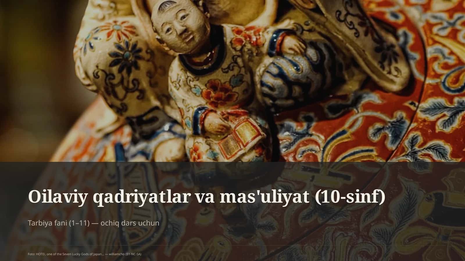 Oilaviy qadriyatlar va mas'uliyat (10-sinf)
