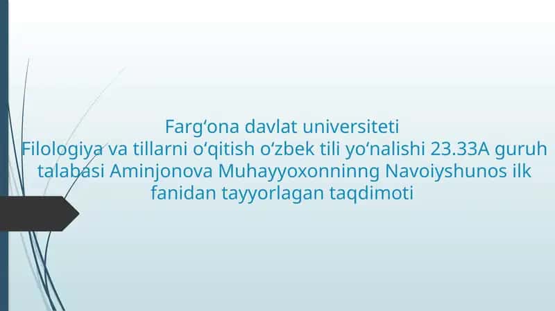 Hayrat ul-abror asaridagi hikoyalarni tahlil qilish