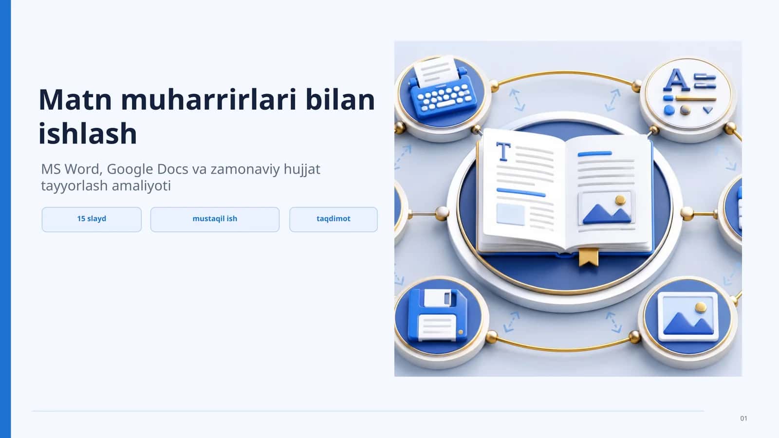 Matn muharrirlari bilan ishlash
