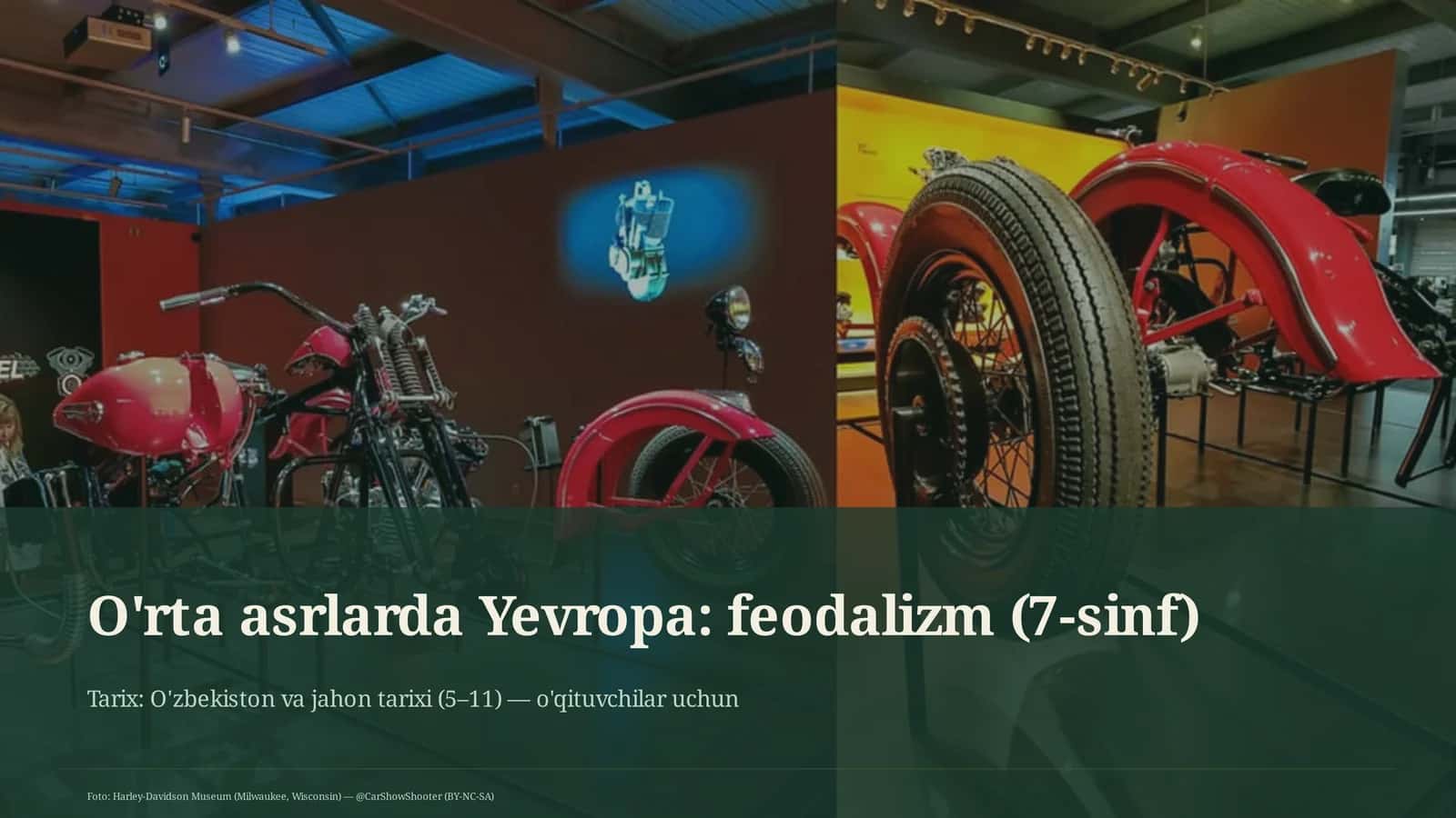 O'rta asrlarda Yevropa: feodalizm (7-sinf)