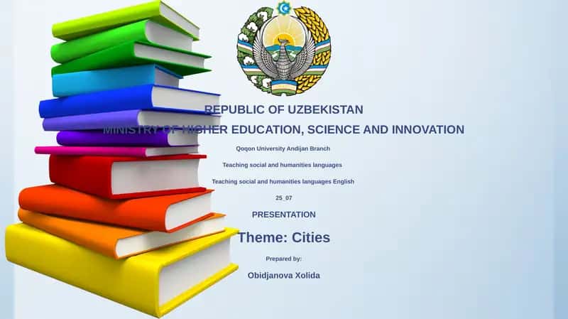 Cities