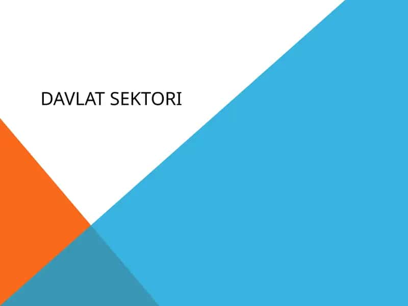 Davlatsektori