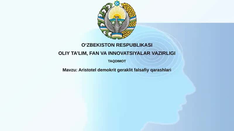 Aristotel, Demokrit va Heraklitning Falsafiy Qarashlari