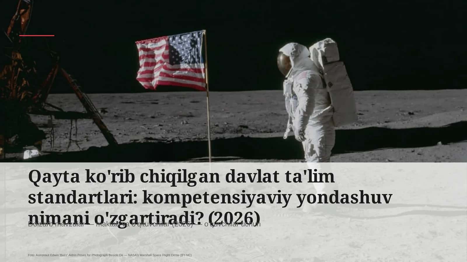 Qayta ko'rib chiqilgan davlat ta'lim standartlari: kompetensiyaviy yondashuv nimani o'zgartiradi?