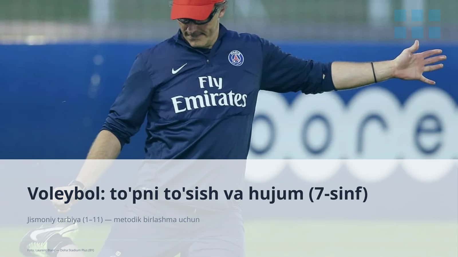 Voleybol: to'pni to'sish va hujum (7-sinf)