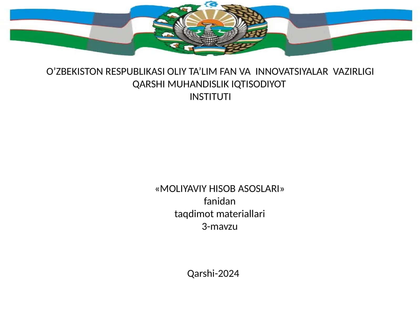 Asosiy vosita hisobi