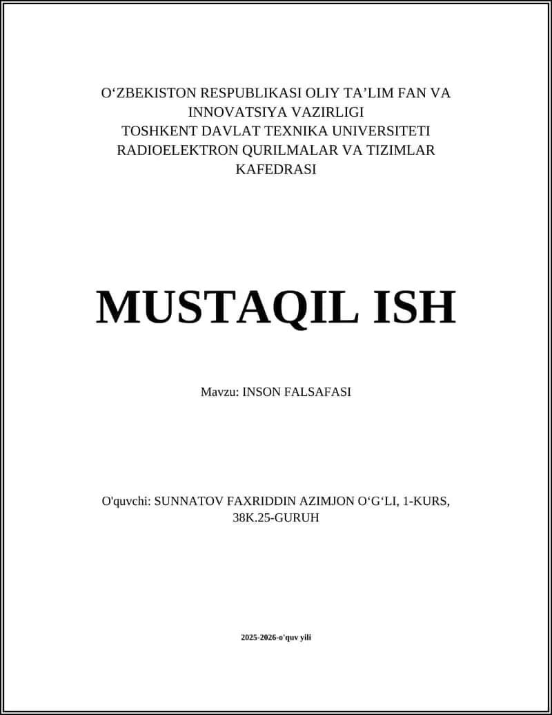 INSON FALSAFASI