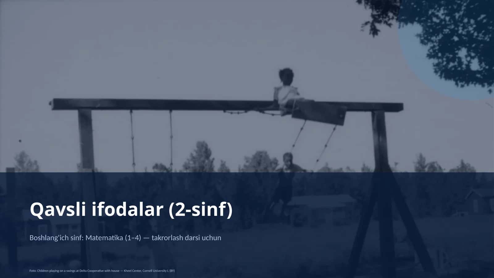Qavsli ifodalar (2-sinf)