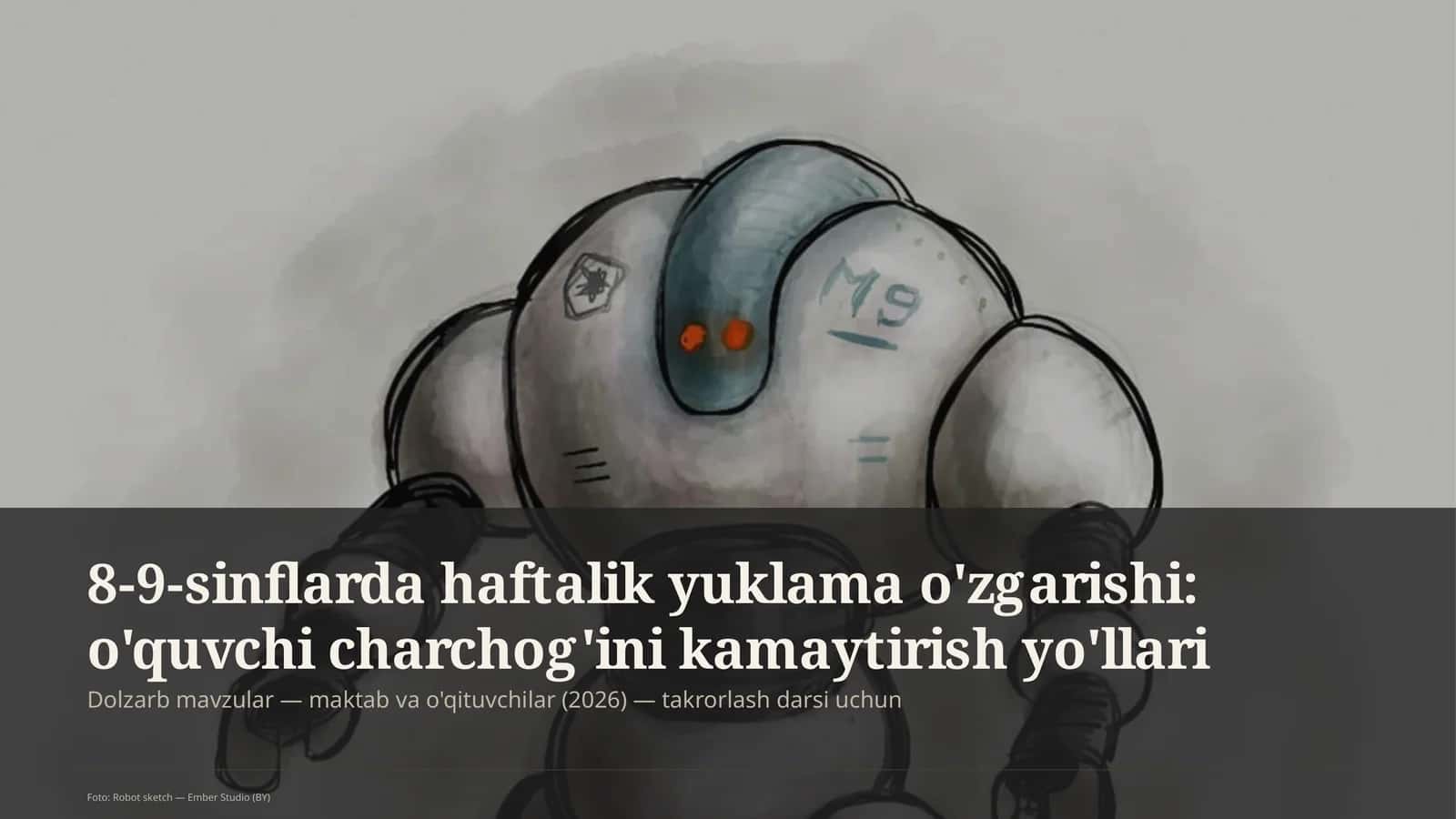 Dolzarb mavzular — maktab va o'qituvchilar (2026) — takrorlash darsi uchun