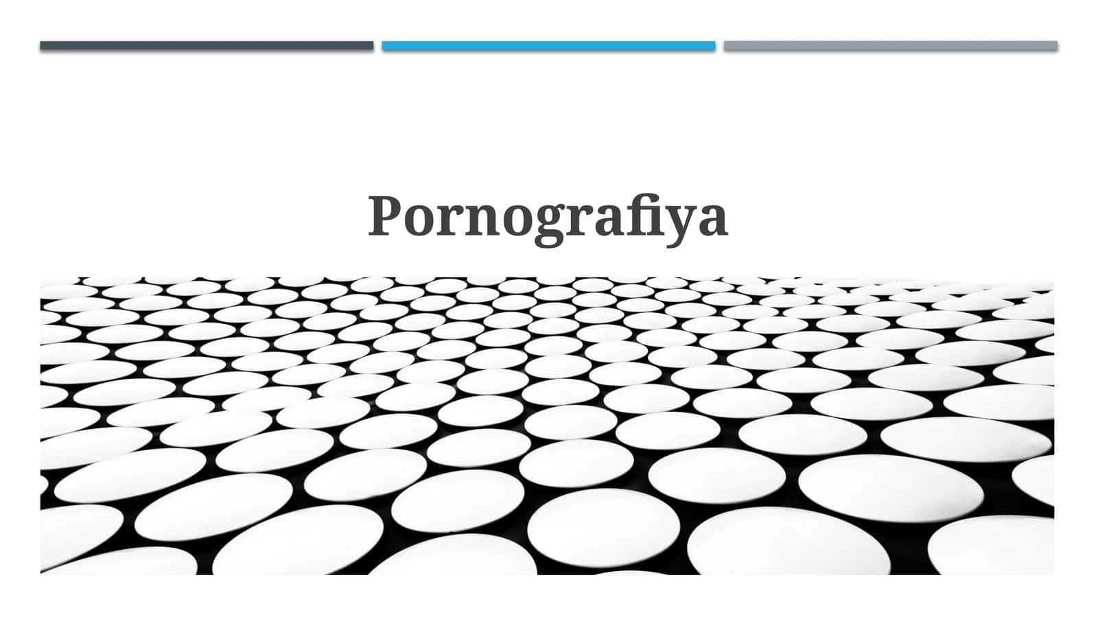 Pornografiya