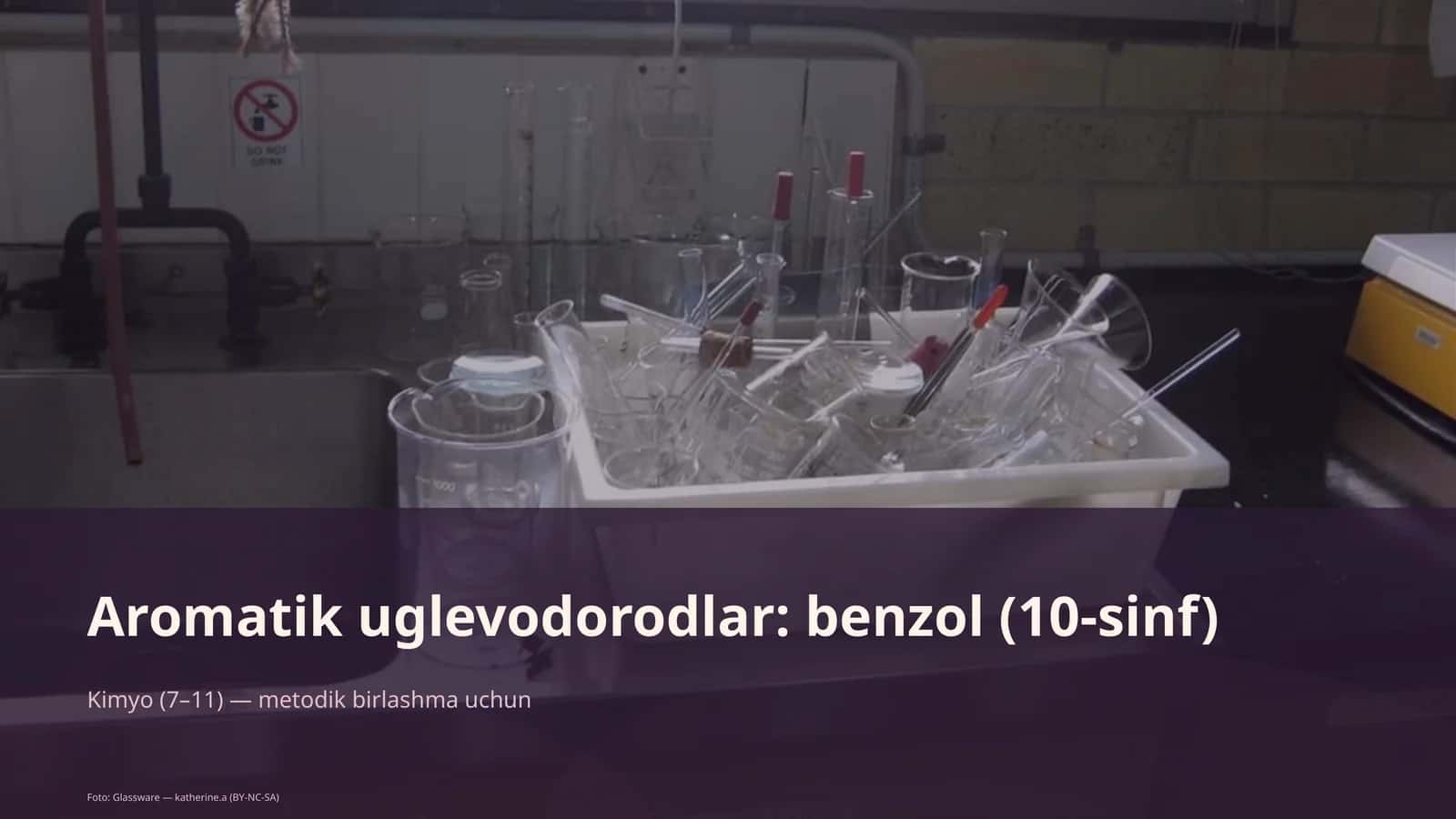 Aromatik uglevodorodlar: benzol (10-sinf)