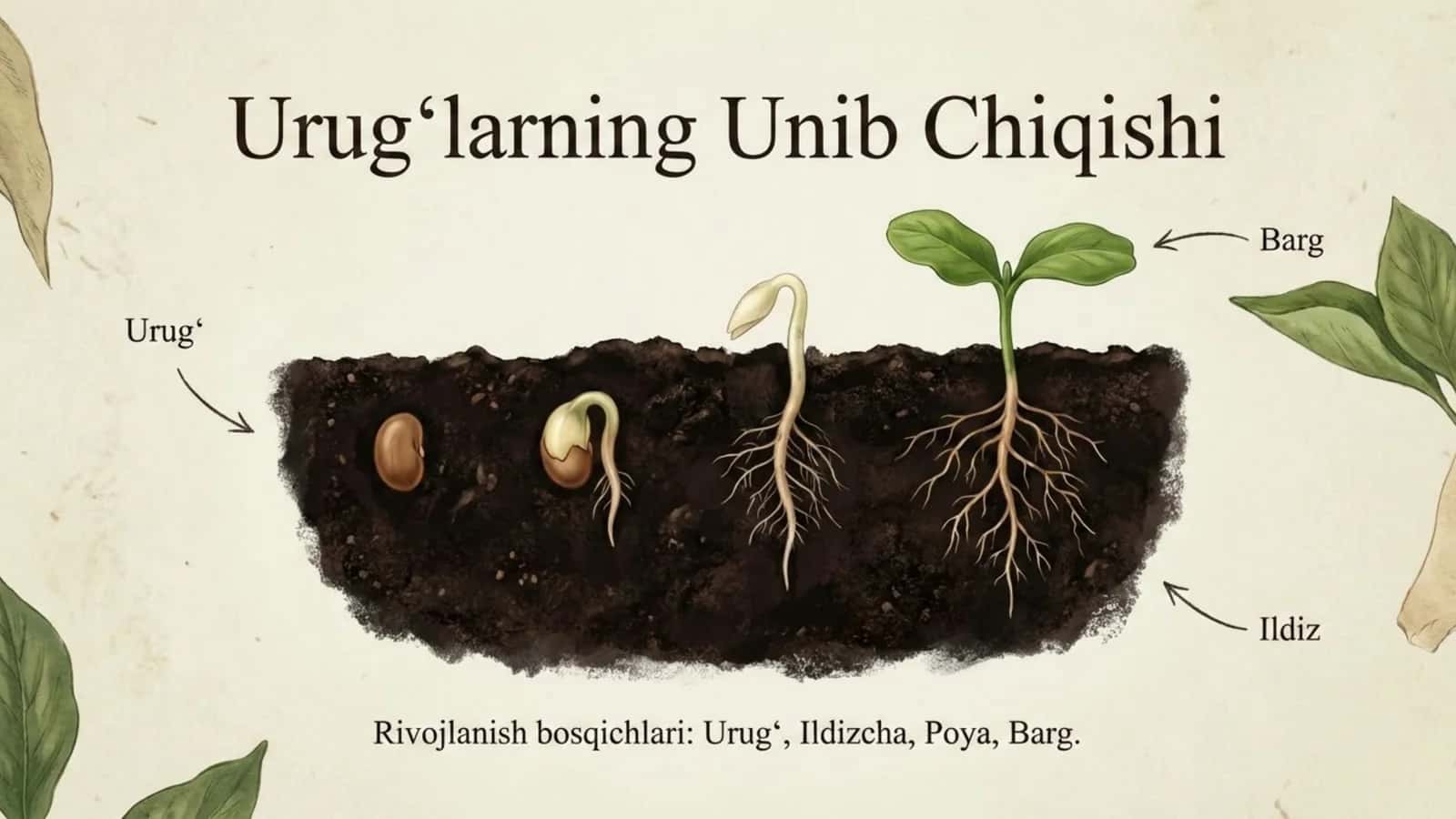 Urug'larning unib chiqishi