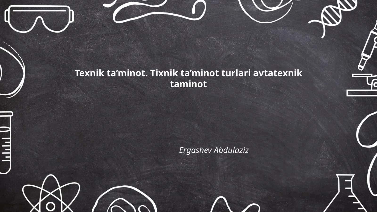 Texnik ta’minot