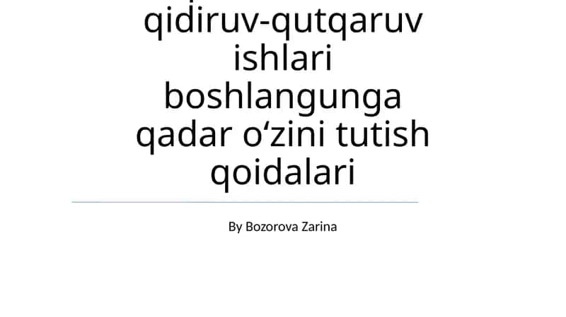 Xavfsizlikni ta'minlash